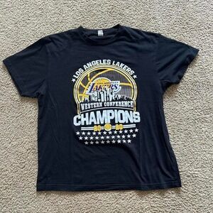 2020 Los Angeles Lakers Western Conference Champions tee